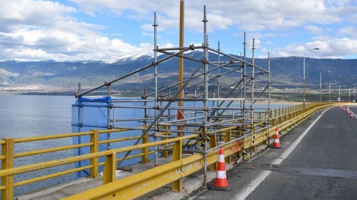 Κλειστή για όλα τα οχήματα η γέφυρα Σερβίων Κοζάνης